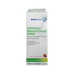 APH CHILD NAT COUGH RLF 200ML BOTTLE