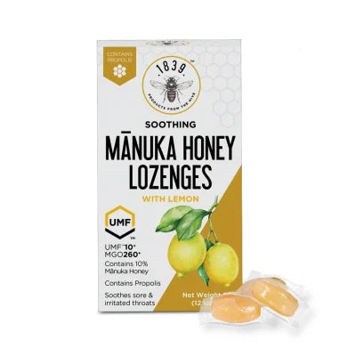 1839 MANUKA HONEY LOZENGES LEMON