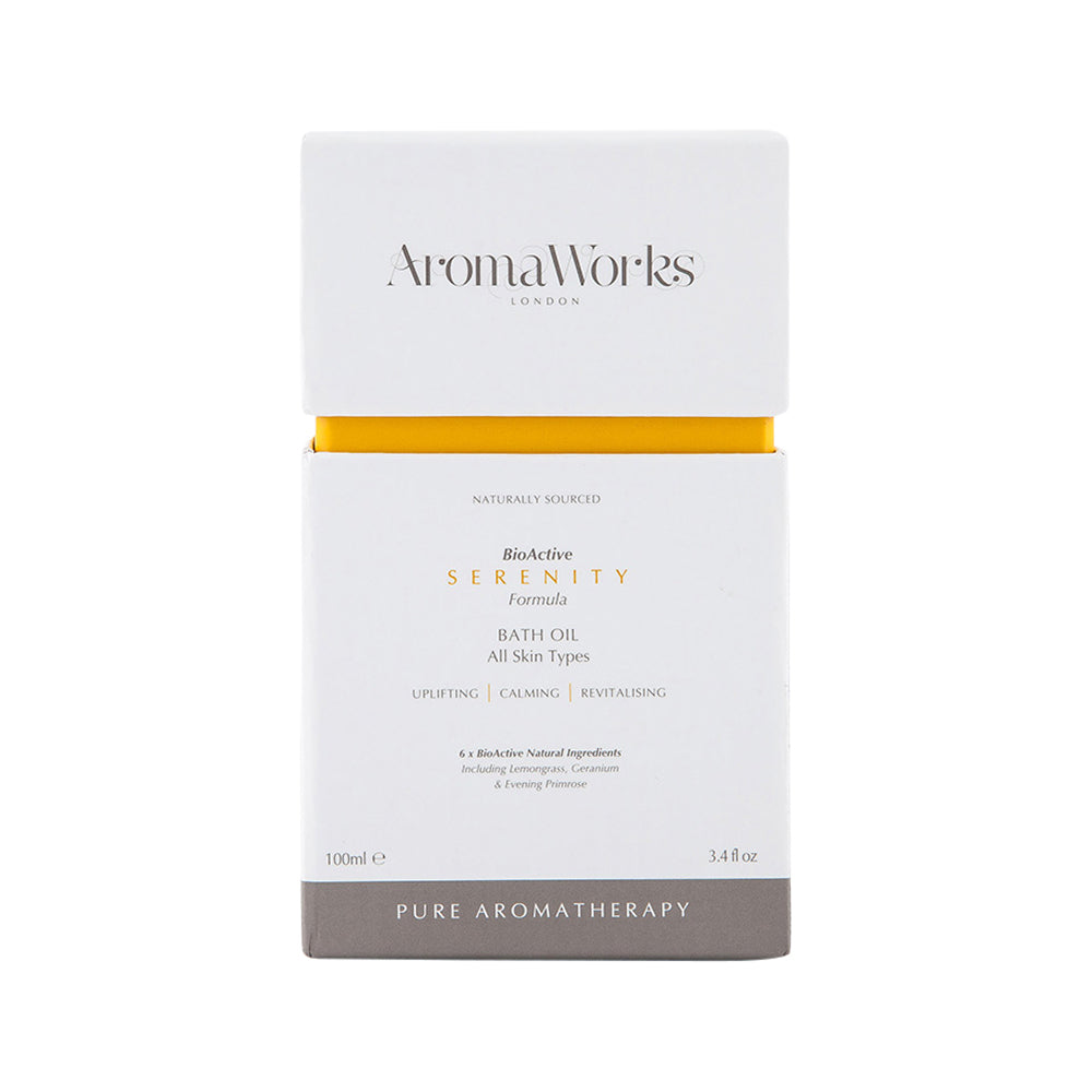 AromaWorks Bath Oil Bioactive Serenity Formula 100ml