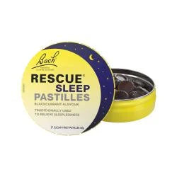 Bach Flower Remedies Rescue Sleep Pastilles Blackcurrant 50g