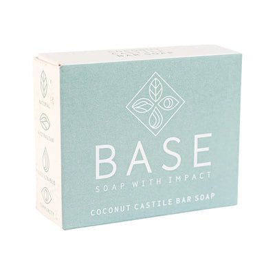 Base (Soap With Impact) Soap Bar Coconut Castile (Boxed) 120g