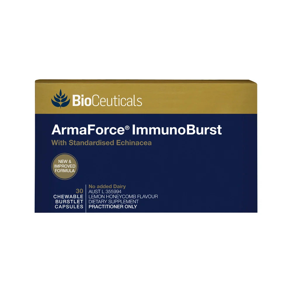 BioCeuticals ArmaForce ImmunoBurst Chewable Lemon Honeycomb 30c