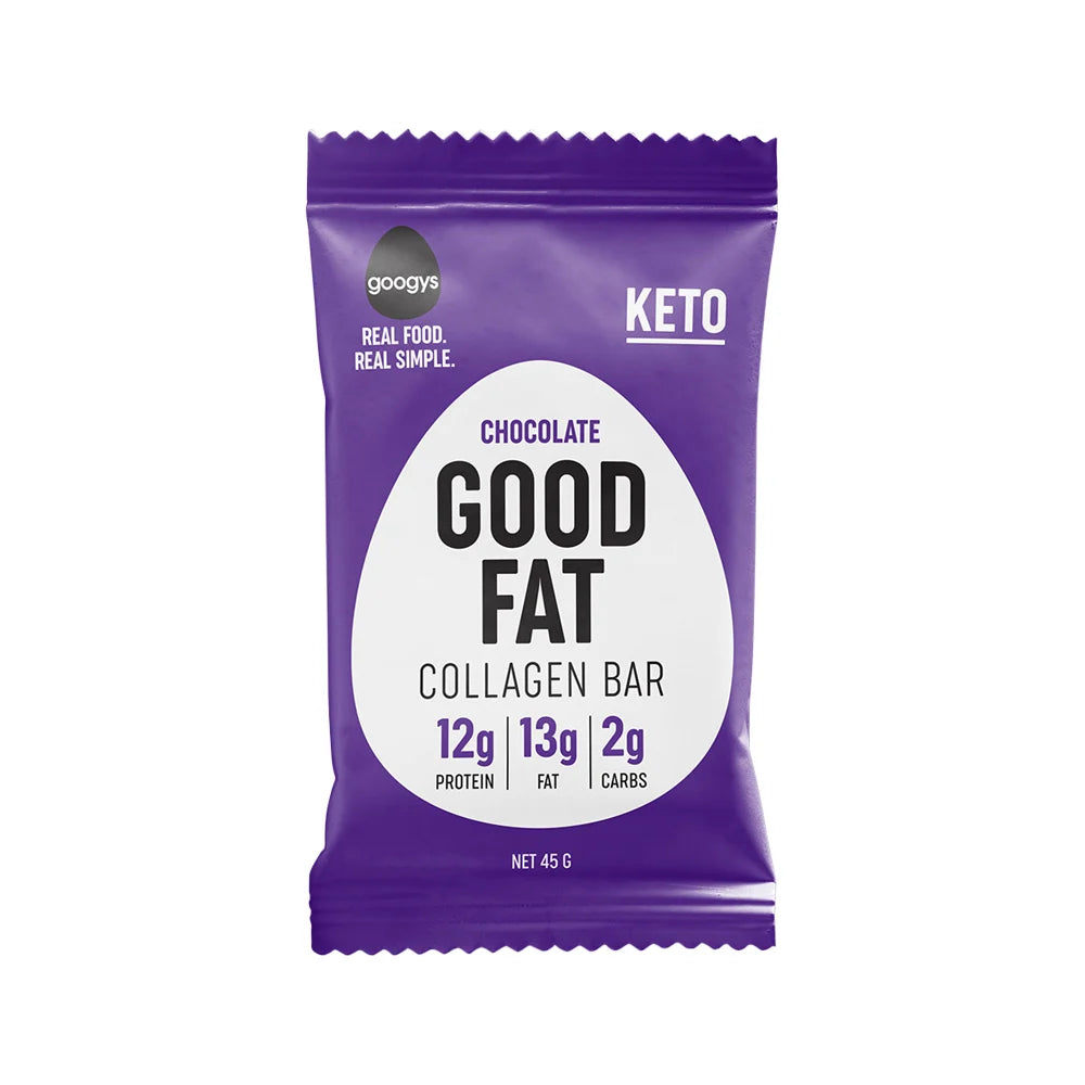 Googys Good Fat Collagen Bar Mixed 45g x 12 Display