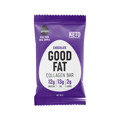 Googys Good Fat Collagen Bar Mixed 45g x 12 Display