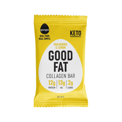 Googys Good Fat Collagen Bar Mixed 45g x 12 Display