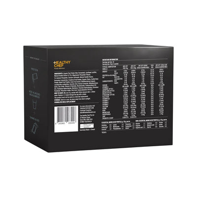 The Healthy Chef Body Shaping Shake (Plant-Based Meal Replacement) Vanilla Sachets 35g x 14 Pack