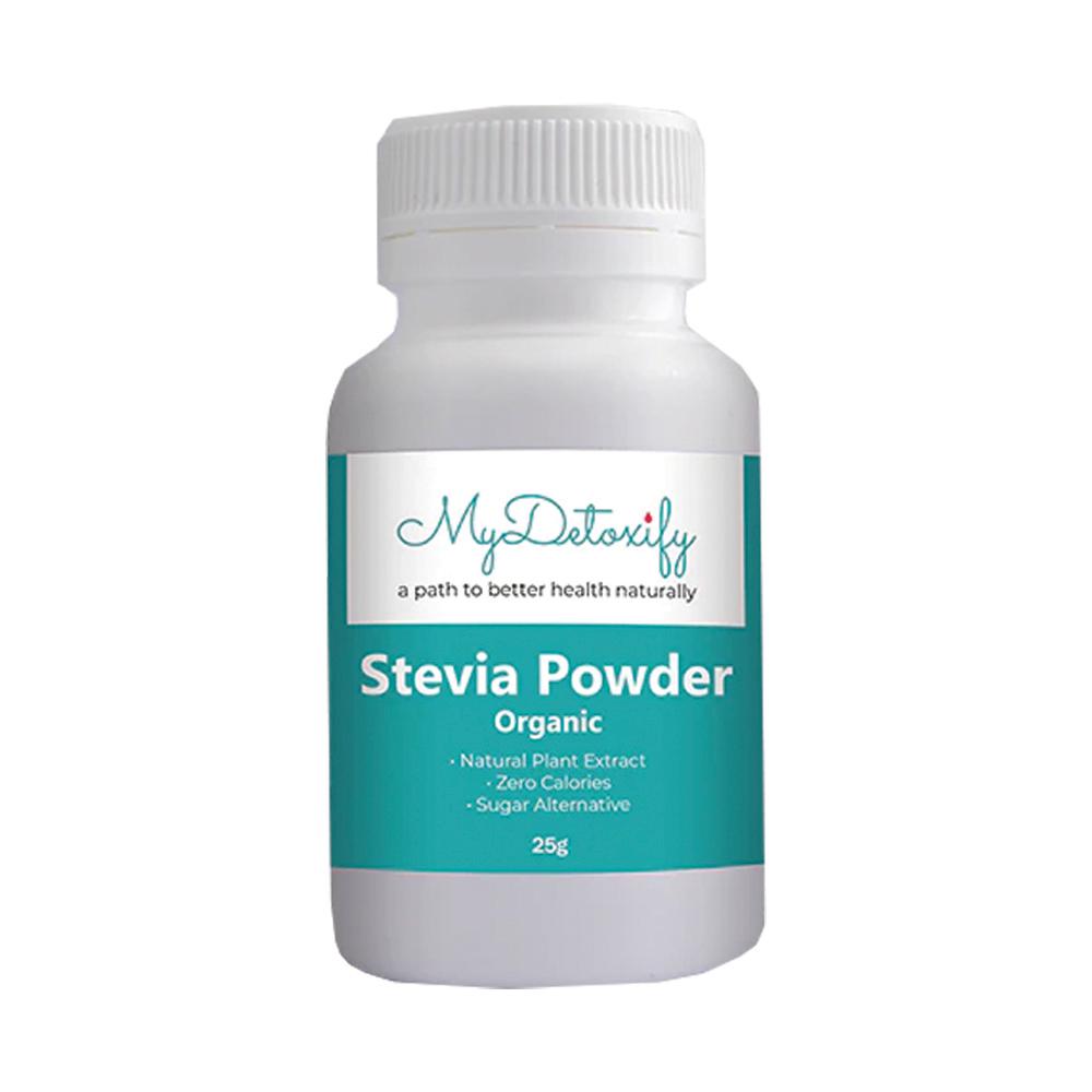 MYDETOXIFY ORGANIC STEVIA POWDER 25G