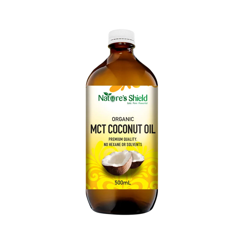 Natures Shield Organic MCT Coconut Oil 500ml