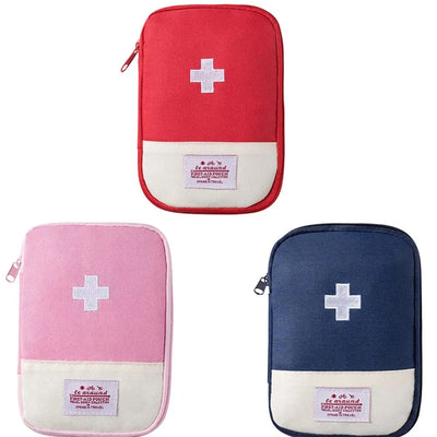 First Aid Kit Pouch Medicine Storage Bag for Home Emergency and Outdoor Travel