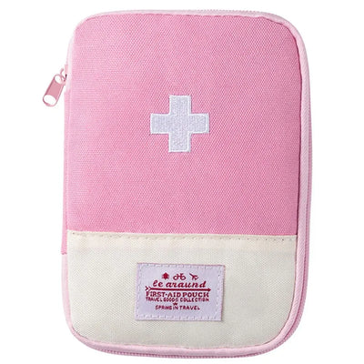 First Aid Kit Pouch Medicine Storage Bag for Home Emergency and Outdoor Travel