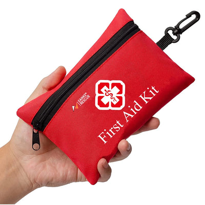 110 Piece Waterproof First Aid Kit for Home Car Travel and Outdoor Emergencies