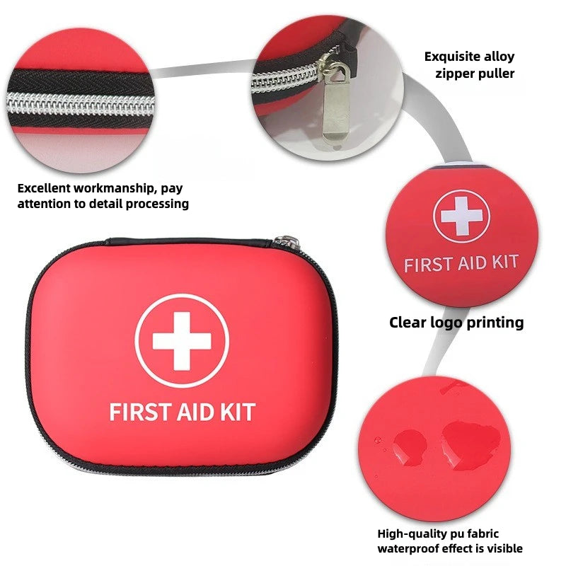 First Aid Kit for Car Home Travel and Camping Emergency Medical Kit for Survival Vehicle and Office